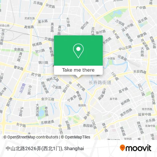 中山北路2626弄(西北1门) map