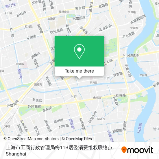 上海市工商行政管理局梅11B居委消费维权联络点 map