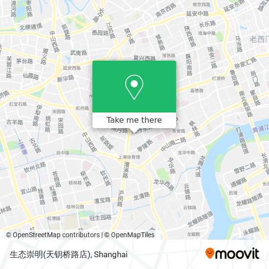 生态崇明(天钥桥路店) map