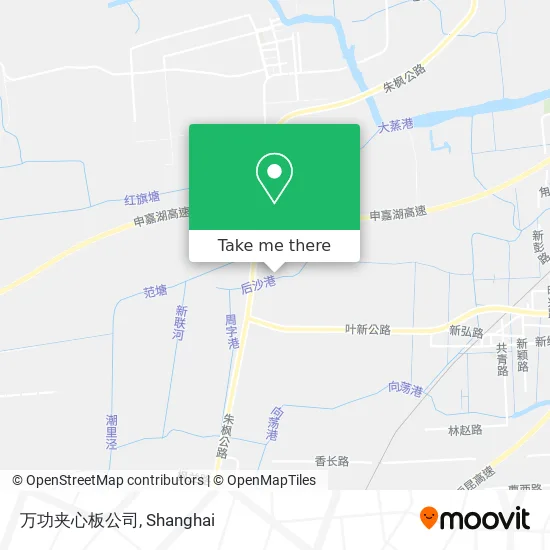 万功夹心板公司 map