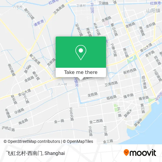 飞虹北村-西南门 map