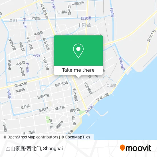 金山豪庭-西北门 map