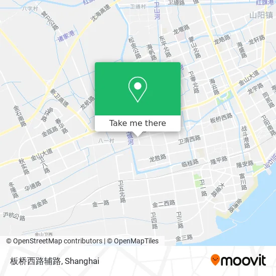 板桥西路辅路 map