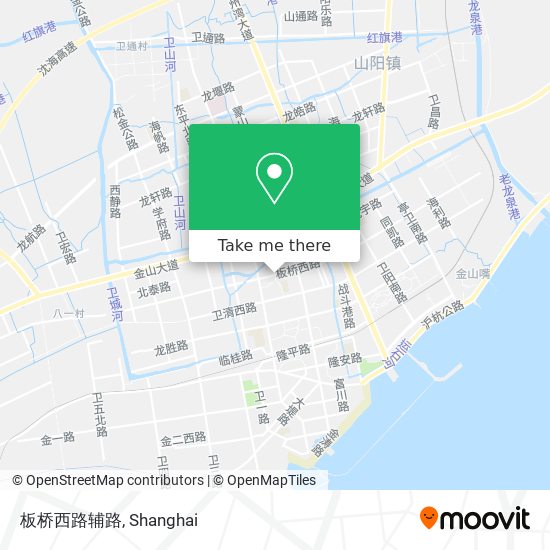 板桥西路辅路 map