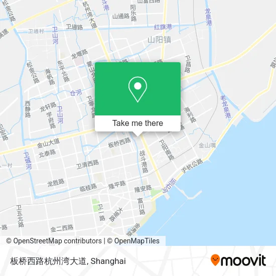 板桥西路杭州湾大道 map