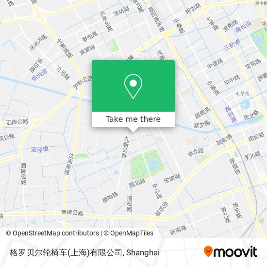 格罗贝尔轮椅车(上海)有限公司 map