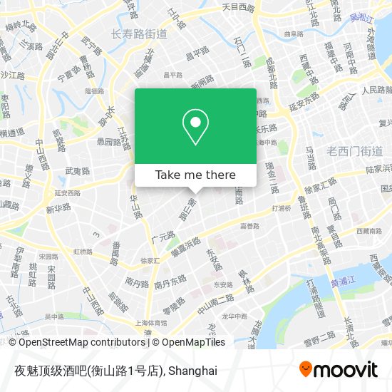 夜魅顶级酒吧(衡山路1号店) map