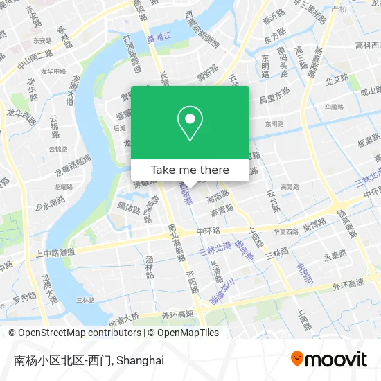 南杨小区北区-西门 map