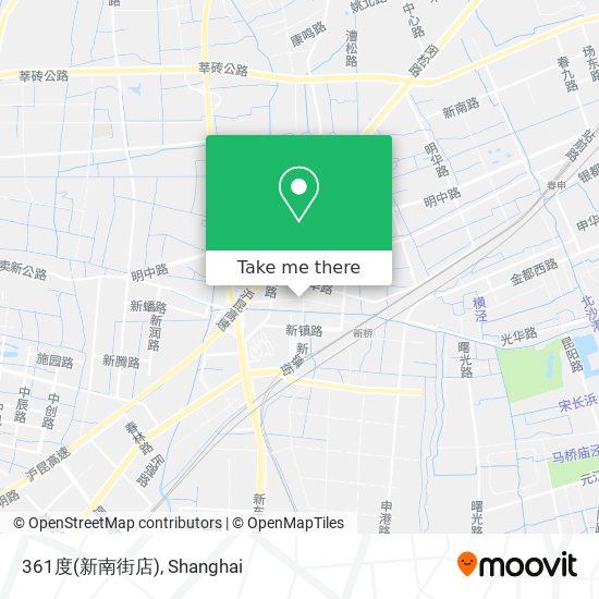 361度(新南街店) map