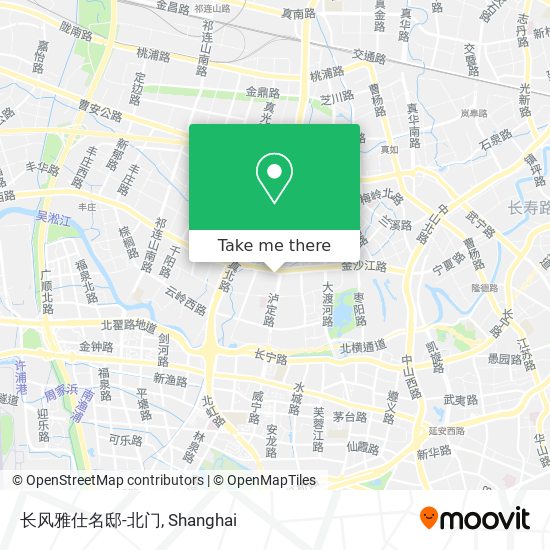 长风雅仕名邸-北门 map