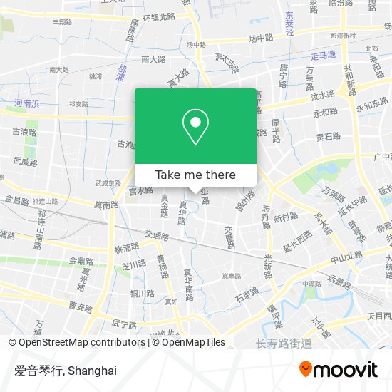 爱音琴行 map