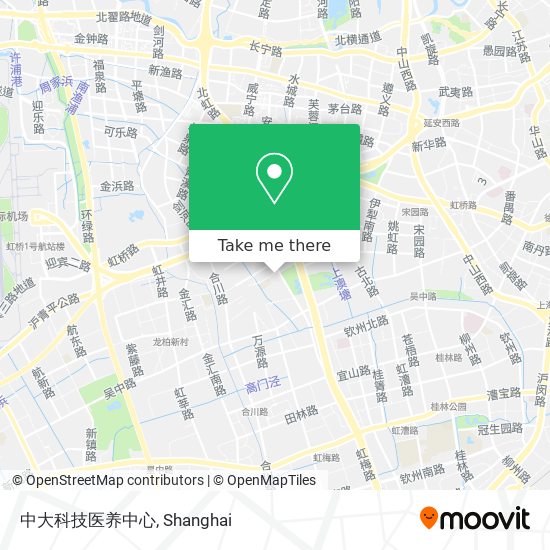 中大科技医养中心 map