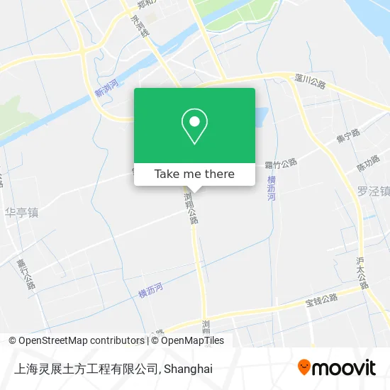 上海灵展土方工程有限公司 map