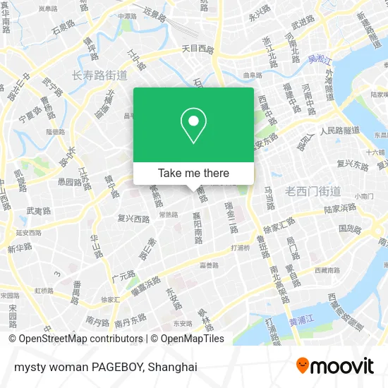 mysty woman PAGEBOY map