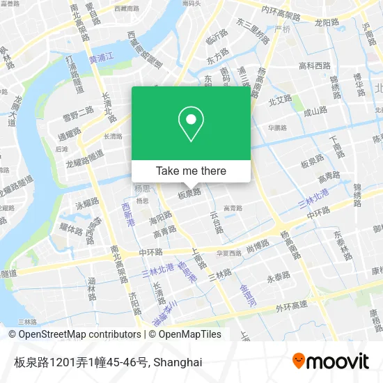 板泉路1201弄1幢45-46号 map
