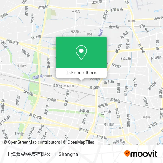 上海鑫钻钟表有限公司 map