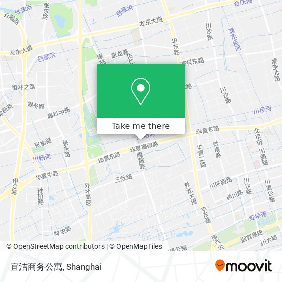 宜洁商务公寓 map