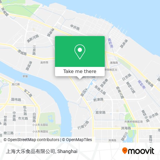 上海大乐食品有限公司 map