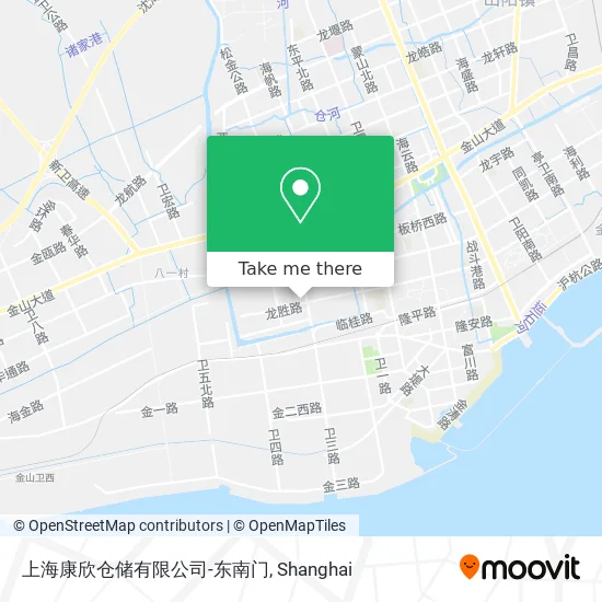 上海康欣仓储有限公司-东南门 map