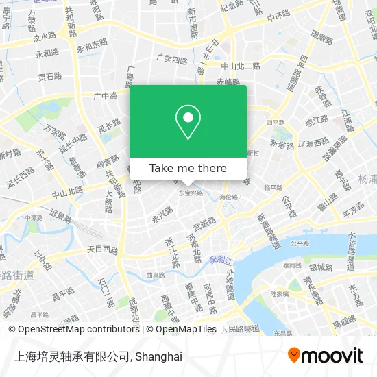 上海培灵轴承有限公司 map