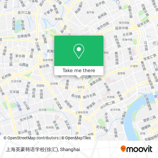 上海英豪韩语学校(徐汇) map