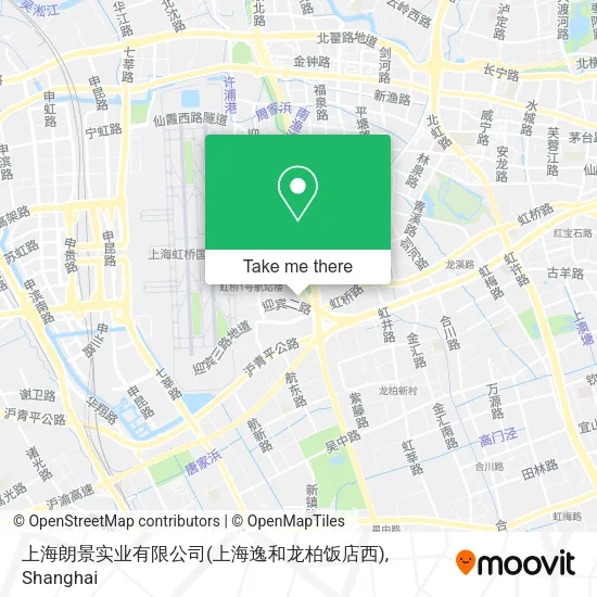 上海朗景实业有限公司(上海逸和龙柏饭店西) map