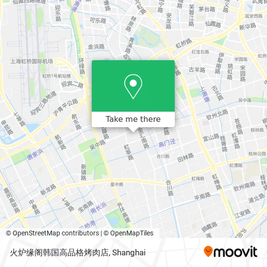 火炉缘阁韩国高品格烤肉店 map