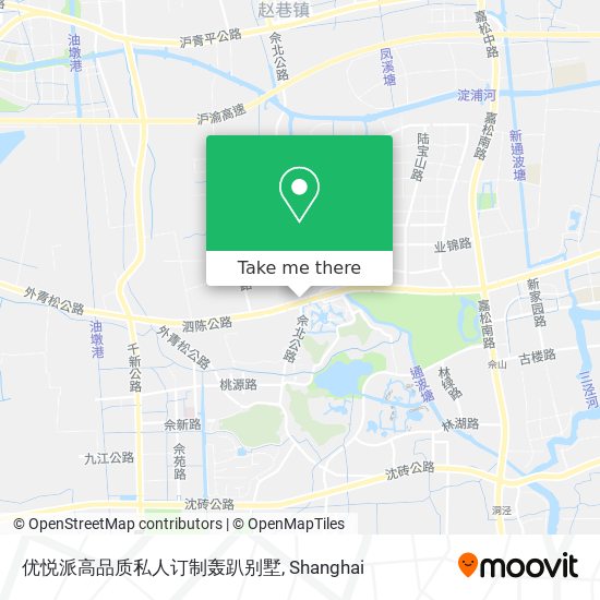 优悦派高品质私人订制轰趴别墅 map