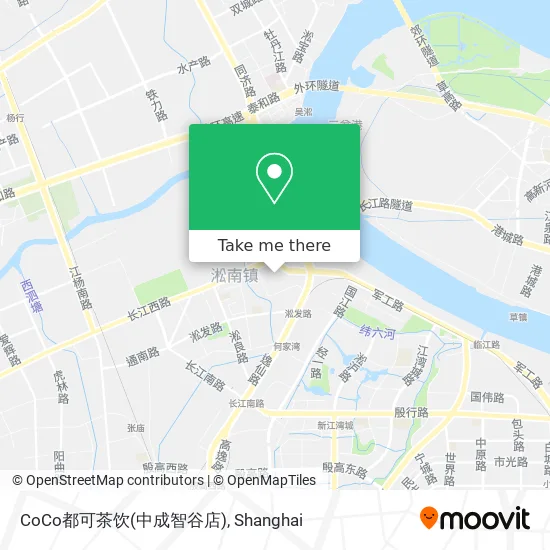 CoCo都可茶饮(中成智谷店) map