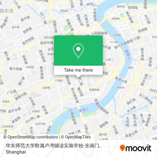 华东师范大学附属卢湾辅读实验学校-东南门 map