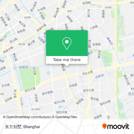 东方别墅 map
