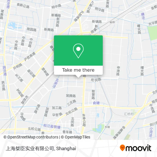 上海桀臣实业有限公司 map