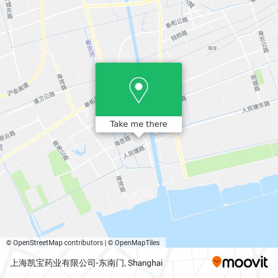 上海凯宝药业有限公司-东南门 map
