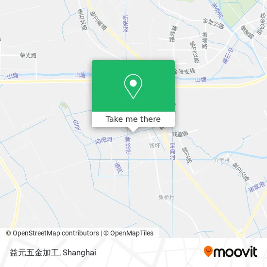 益元五金加工 map
