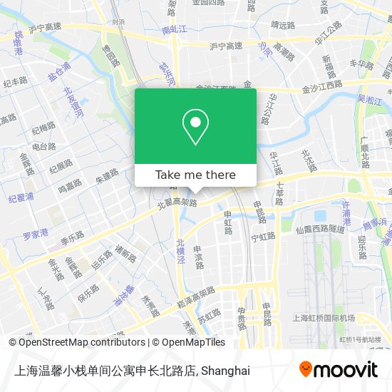 上海温馨小栈单间公寓申长北路店 map