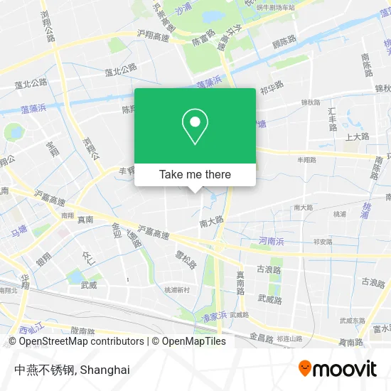 中燕不锈钢 map