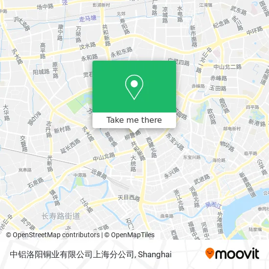 中铝洛阳铜业有限公司上海分公司 map