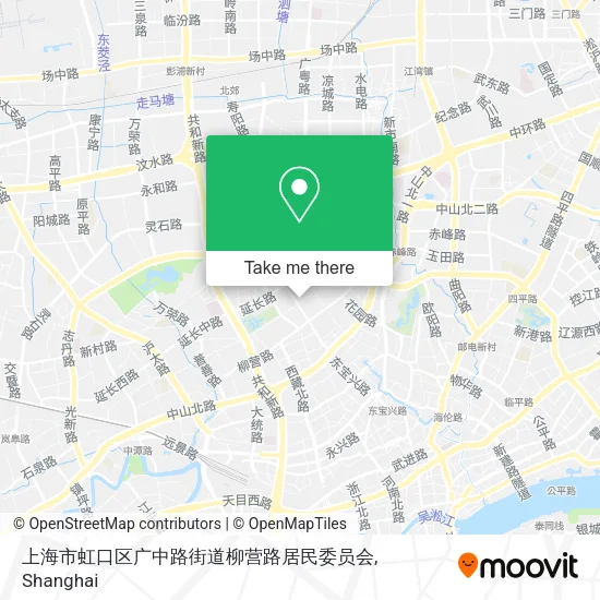 上海市虹口区广中路街道柳营路居民委员会 map