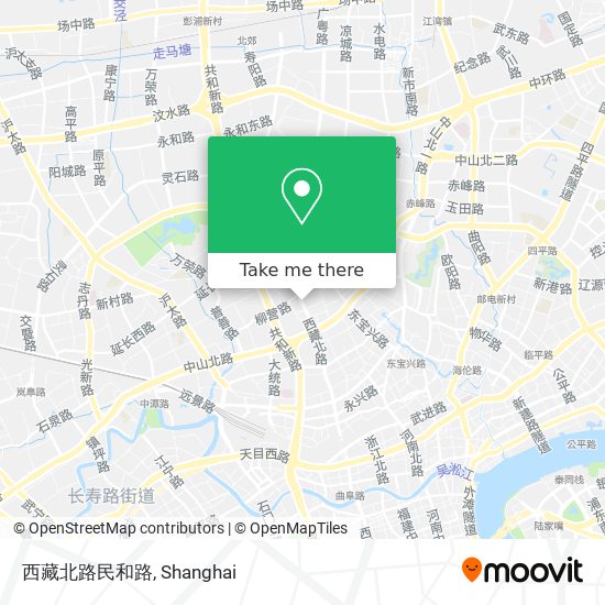 西藏北路民和路 map