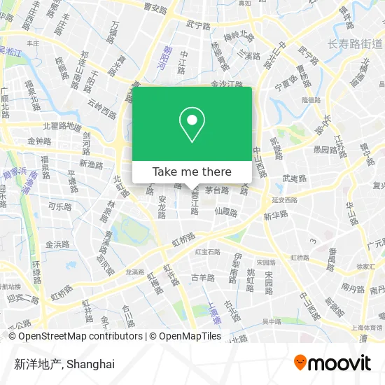 新洋地产 map