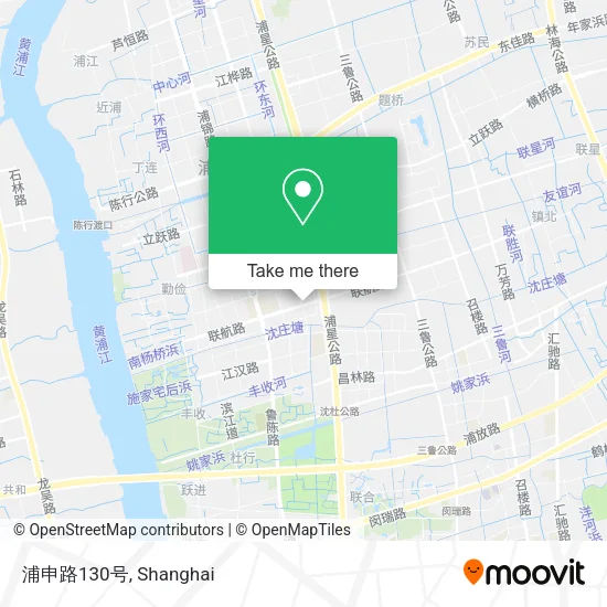 浦申路130号 map