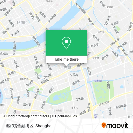 陆家嘴金融街区 map