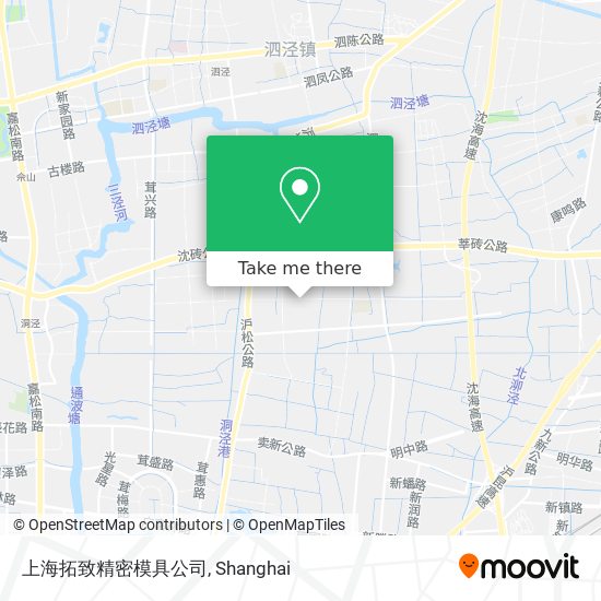 上海拓致精密模具公司 map