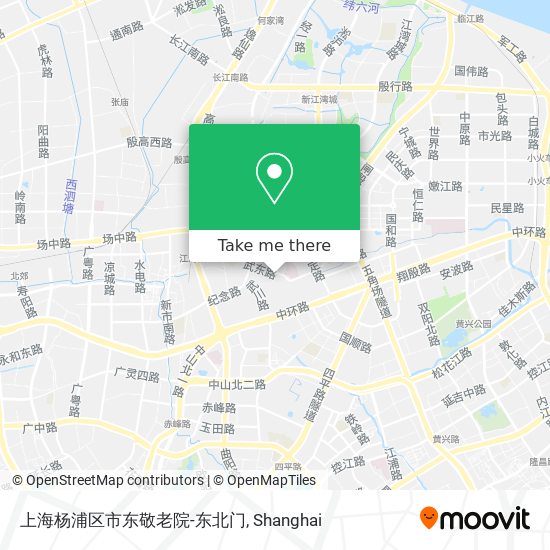 上海杨浦区市东敬老院-东北门 map