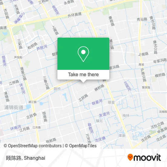 顾陈路 map