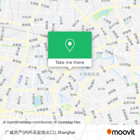 广威房产(内环高架路出口) map