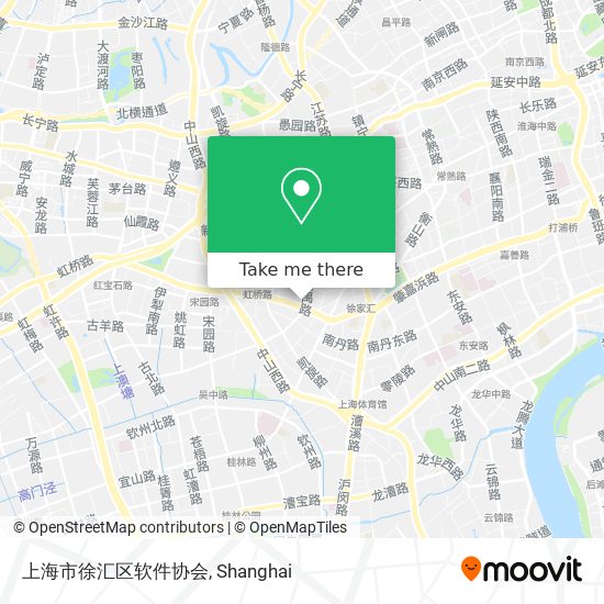 上海市徐汇区软件协会 map