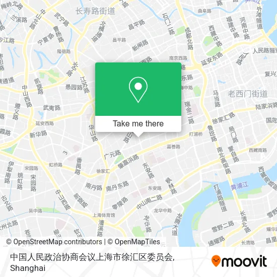中国人民政治协商会议上海市徐汇区委员会 map
