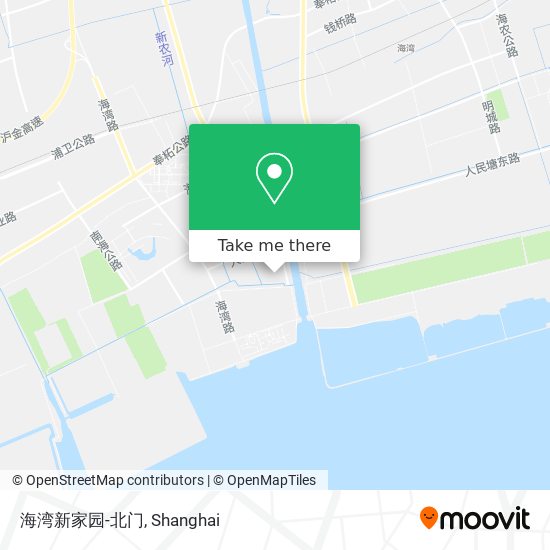 海湾新家园-北门 map