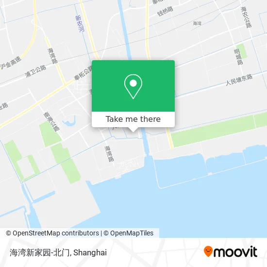 海湾新家园-北门 map